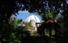View of the Dome from the Fellows gardens